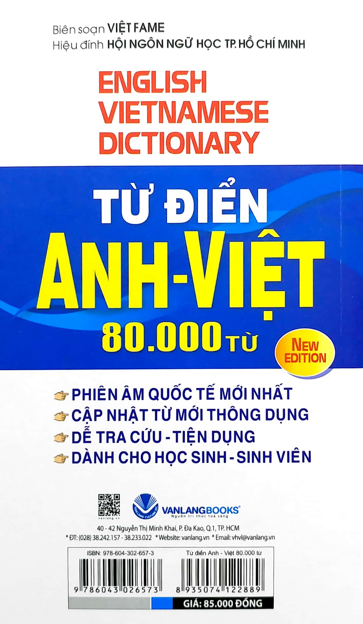 Từ Điển Anh - Việt 80.000 Từ PDF