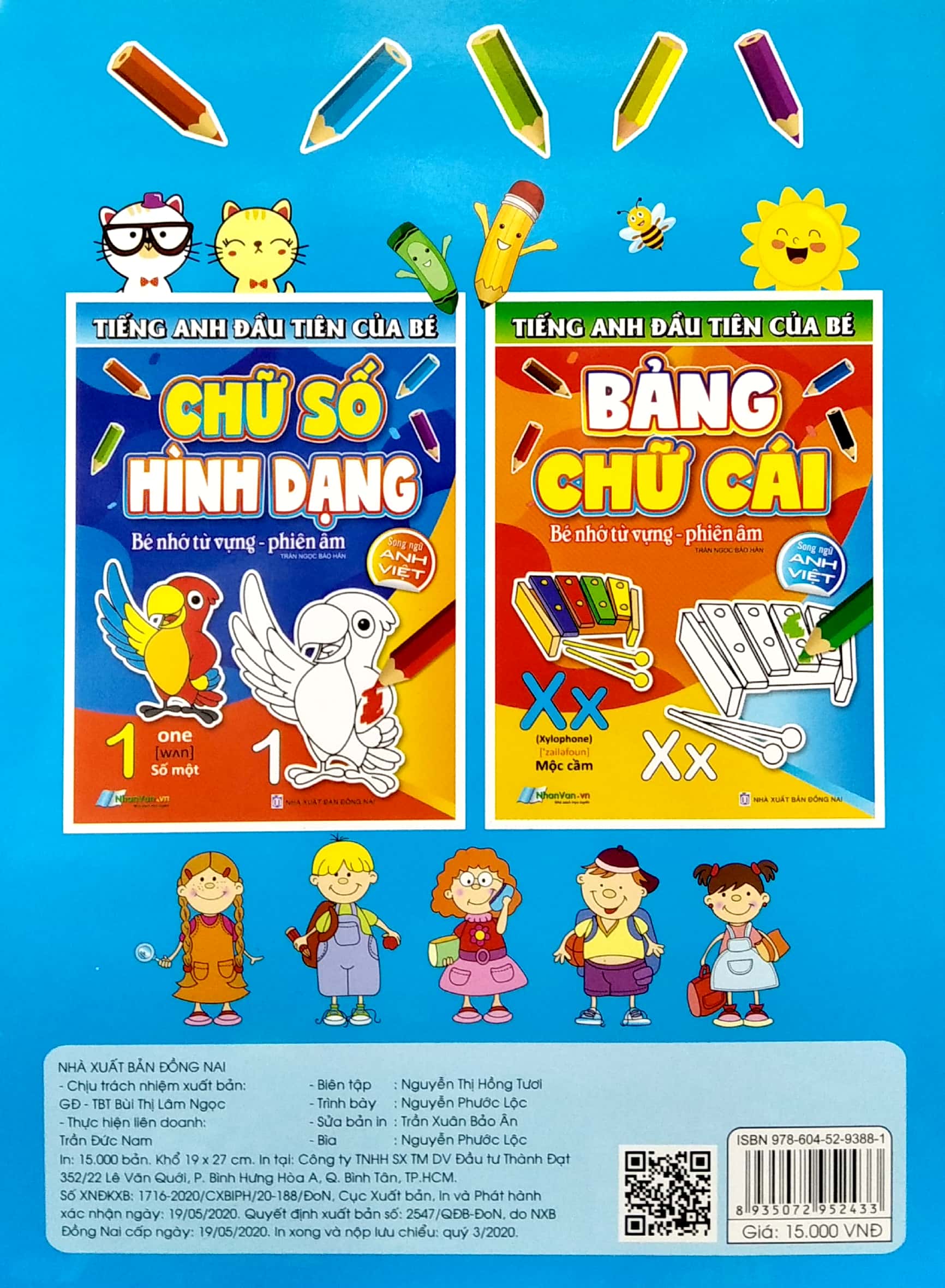 Tiếng Anh Đầu Tiên Của Bé - Chữ Số Hình Dạng Song Ngữ Anh Việt PDF