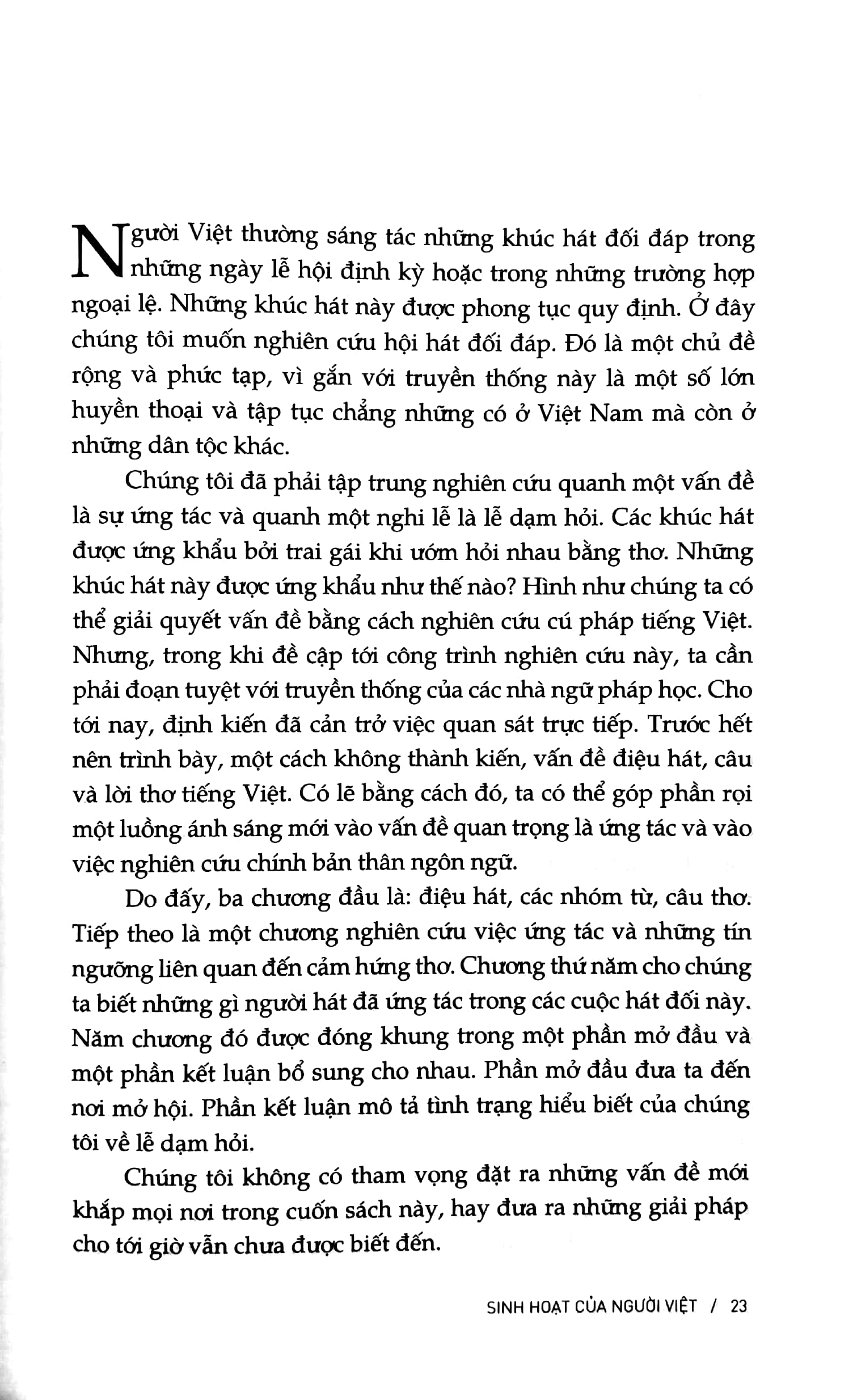 Sinh Hoạt Của Người Việt: Cư Trú - Kiến Trúc - Hát Đối PDF