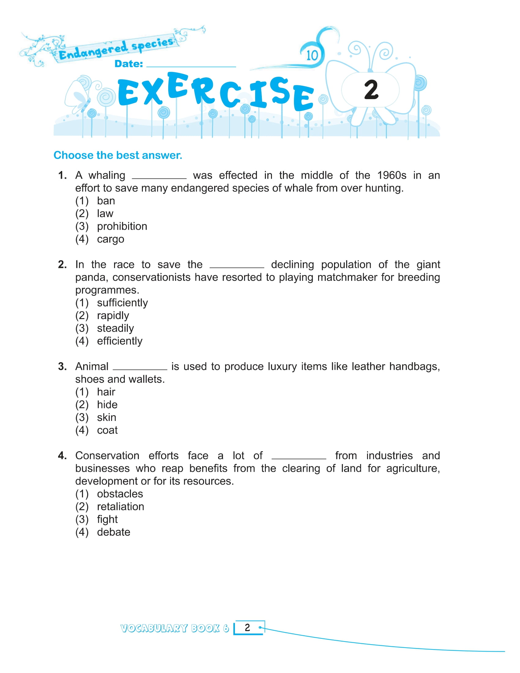 Basic Vocabulary - Workbook Primary 6/ Bài Tập Từ Vựng Tiếng Anh Cơ Bản - Tập 6 PDF