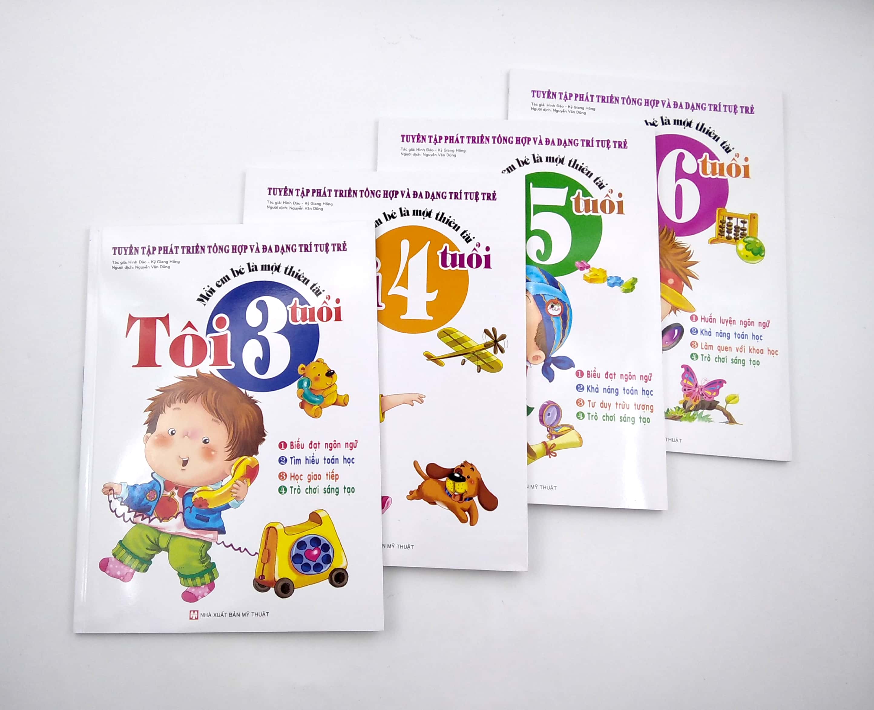 Bộ Sách Mỗi Em Bé Là Một Thiên Tài - Tuyển Tập Phát Triển Tổng Hợp Và Đa Dạng Trí Tuệ Trẻ: Từ 3 Tuổi 4 Tuổi 5 Tuổi 6 Tuổi PDF