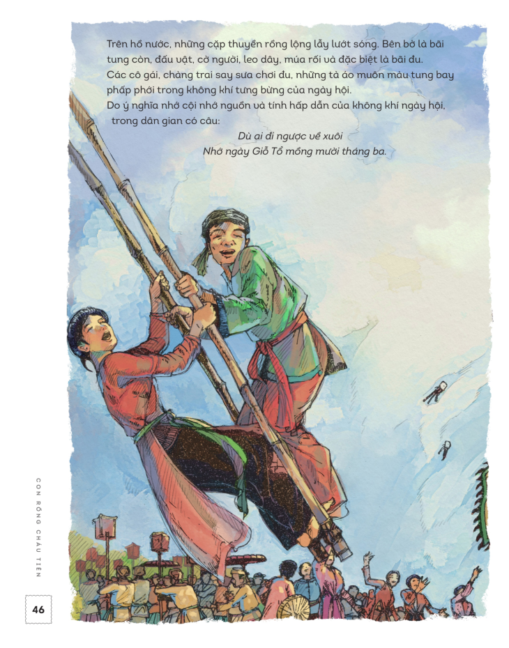 Lịch Sử Việt Nam Bằng Tranh - Con Rồng Cháu Tiên Bản Màu PDF