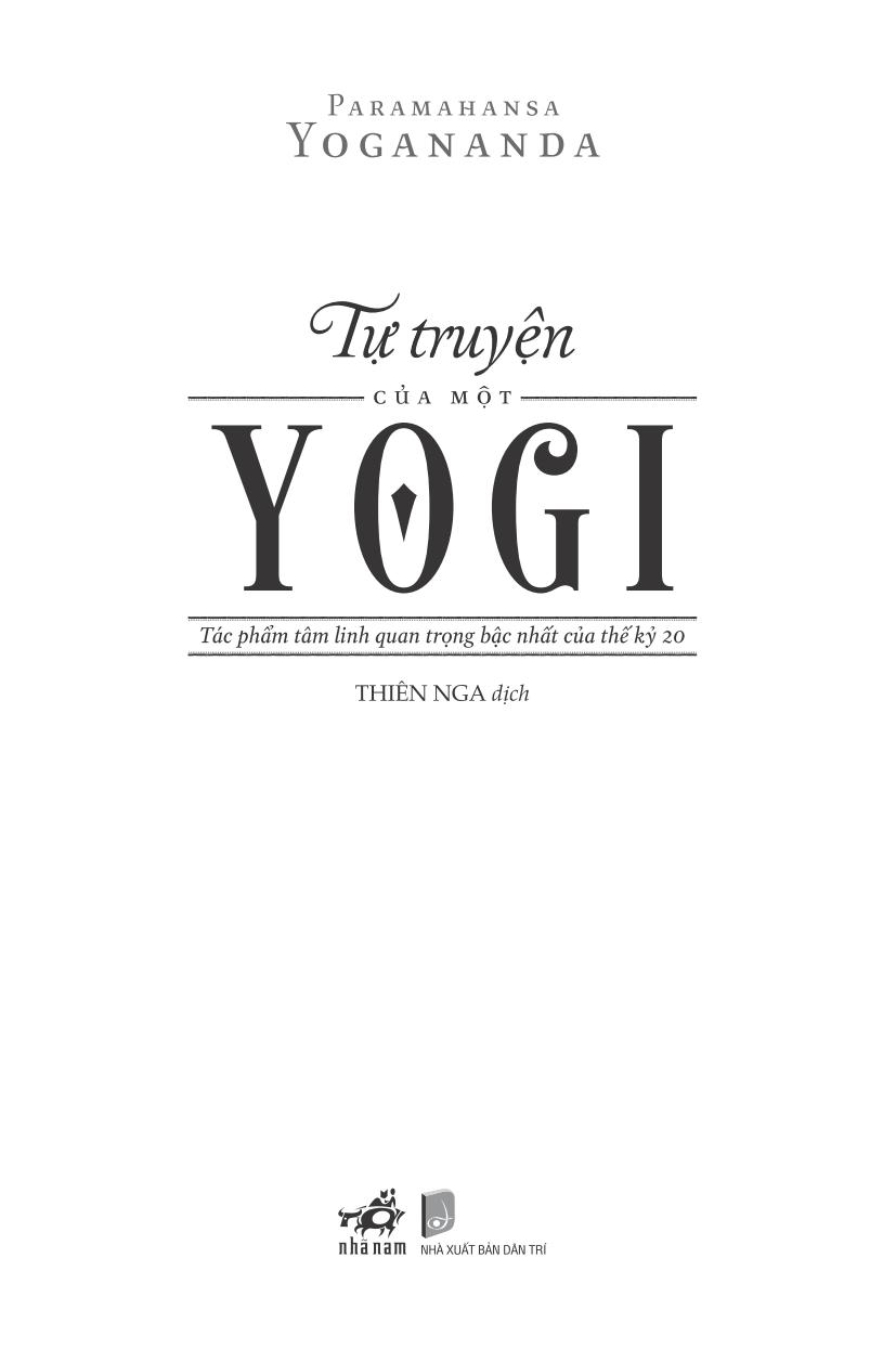 Tự Truyện Của Một Yogi PDF