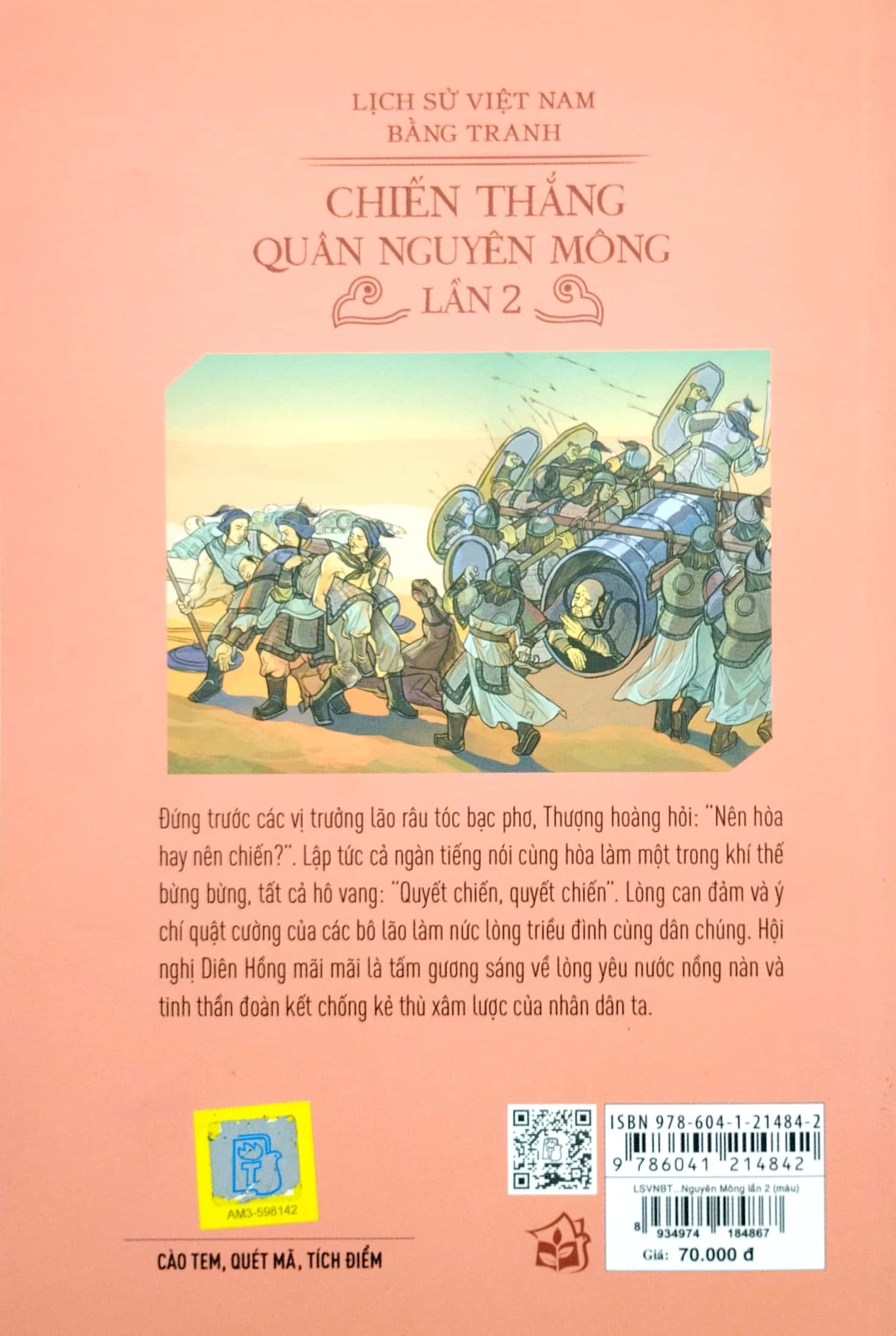 Lịch Sử Việt Nam Bằng Tranh - Chiến Thắng Quân Nguyên Mông Lần 2 Bản Màu PDF