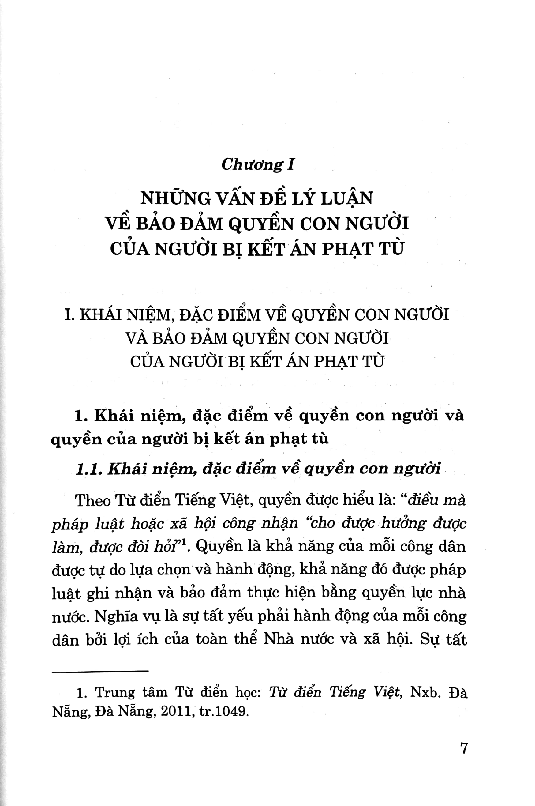 Bảo Đảm Quyền Con Người Trong Thi Hành Án Phạt Tù Tại Việt Nam Sách Chuyên Khảo PDF