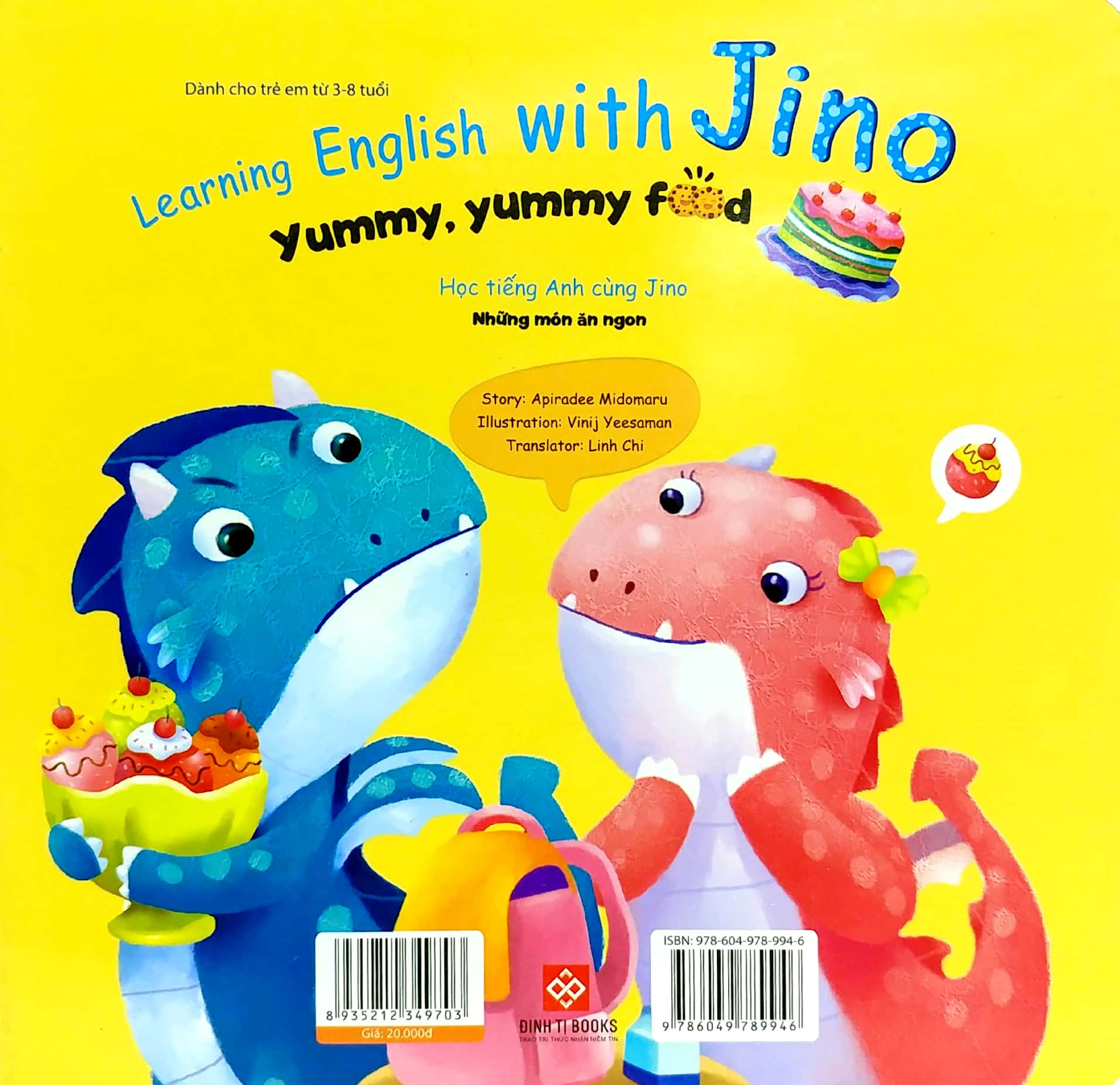 Học Tiếng Anh Cùng Jino - Learning English With Jino - Những Món Ăn Ngon - Yummy, Yummy Food PDF