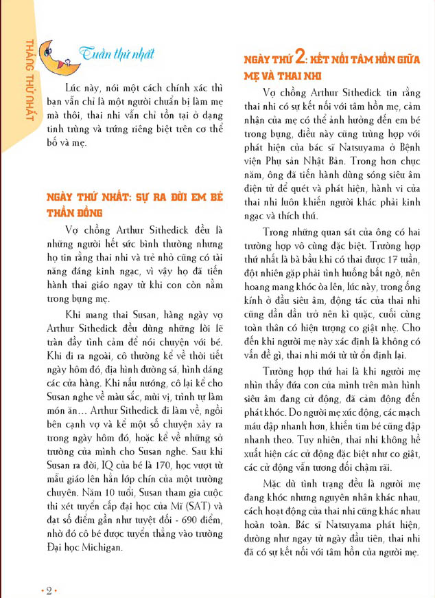 Hành Trình Thai Giáo 280 Ngày - Mỗi Ngày Đọc Một Trang PDF