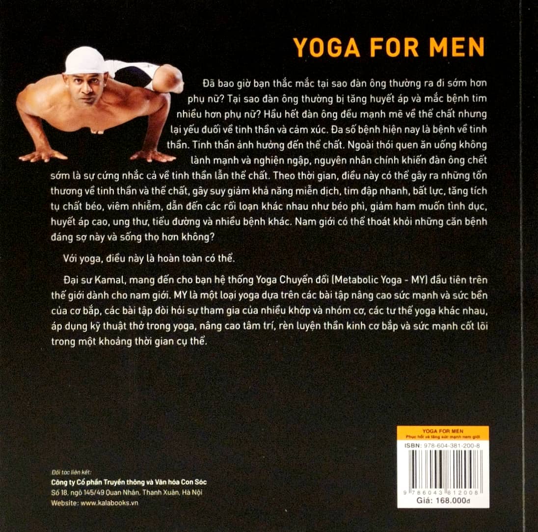Yoga For Men - Phục Hồi Và Tăng Sức Mạnh Nam Giới PDF
