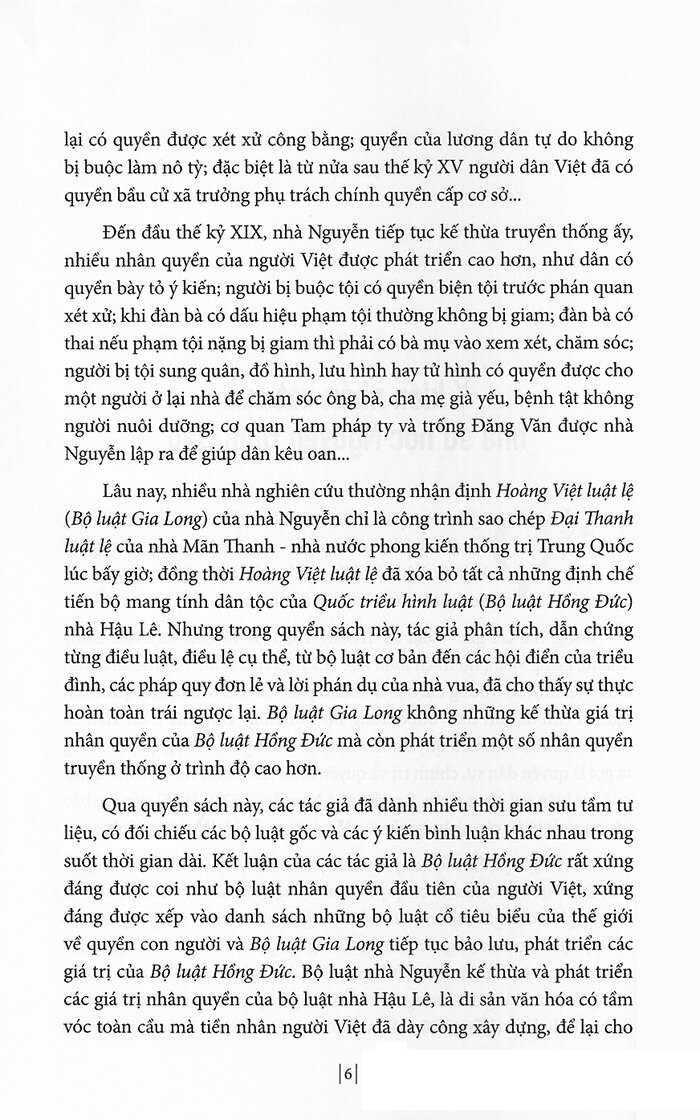 Nhân Quyền Của Người Việt - Từ Bộ Luật Hồng Đức Đến Bộ Luật Gia Long PDF
