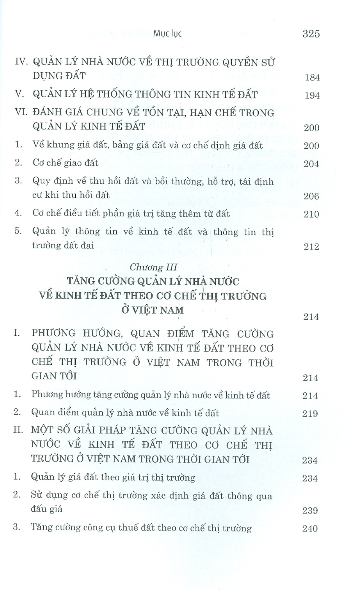 Quản Lý Nhà Nước Về Kinh Tế Đất Theo Cơ Chế Thị Trường Ở Việt Nam Sách Chuyên Khảo PDF