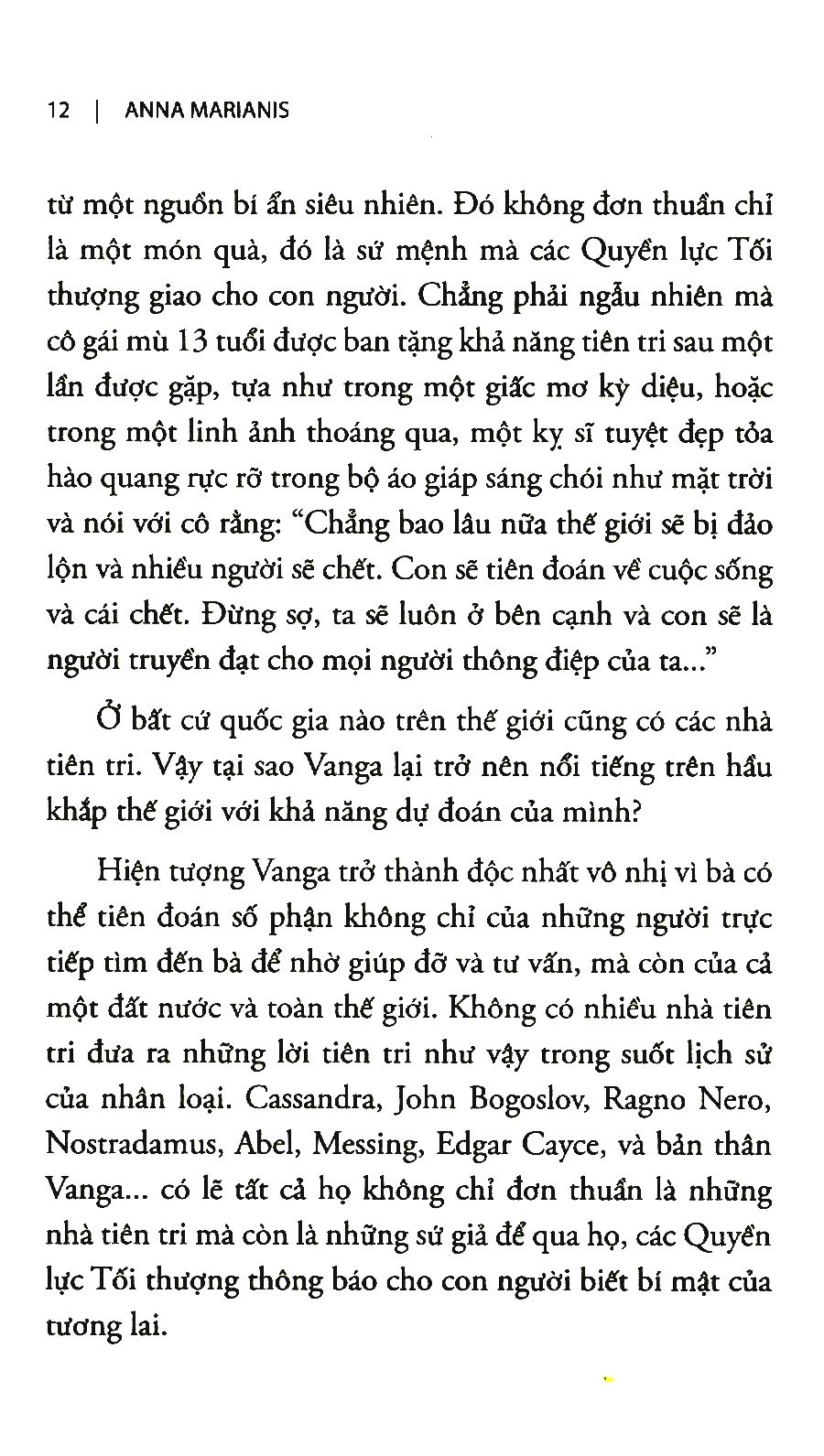 Nhà Tiên Tri Vanga Và Vũ Trụ Huyền Bí PDF