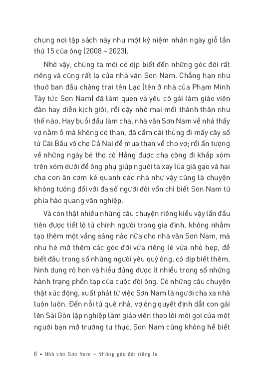 Nhà Văn Sơn Nam - Những Góc Đời Riêng Lạ PDF
