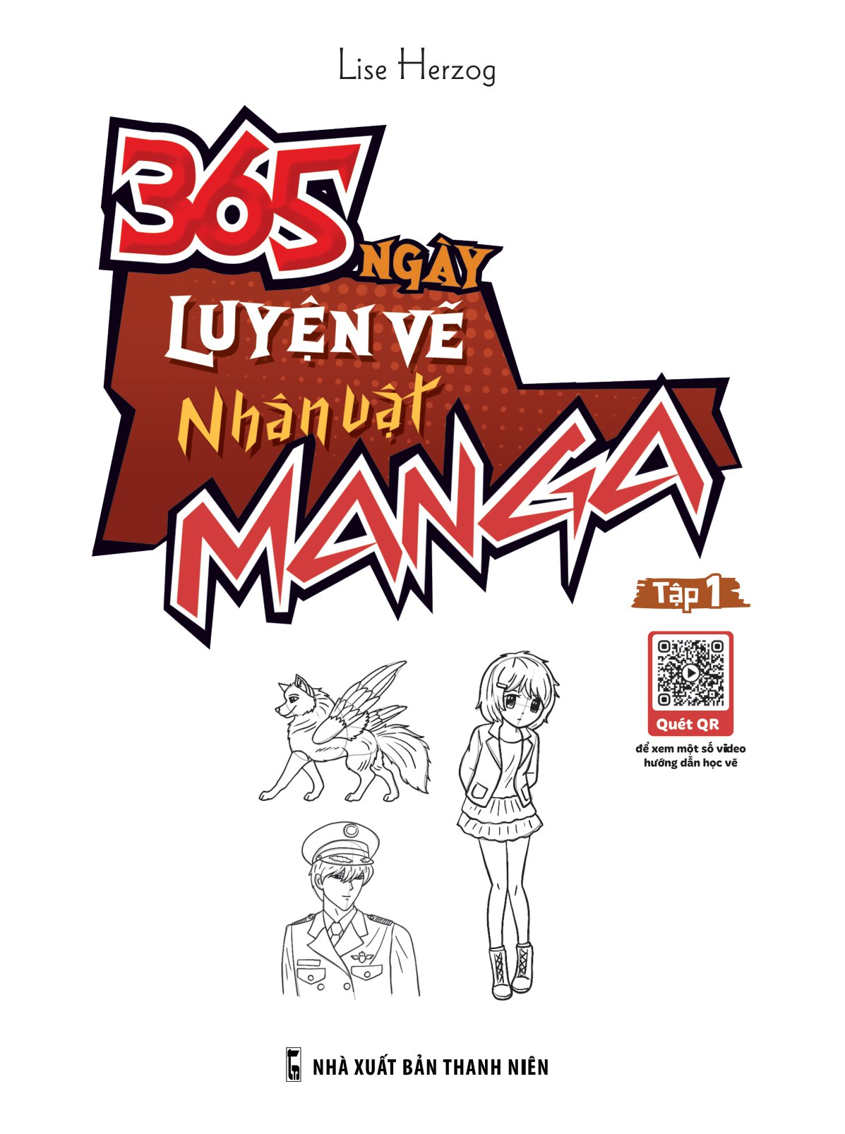 365 Ngày Luyện Vẽ Nhân Vật Manga - Tập 1 PDF