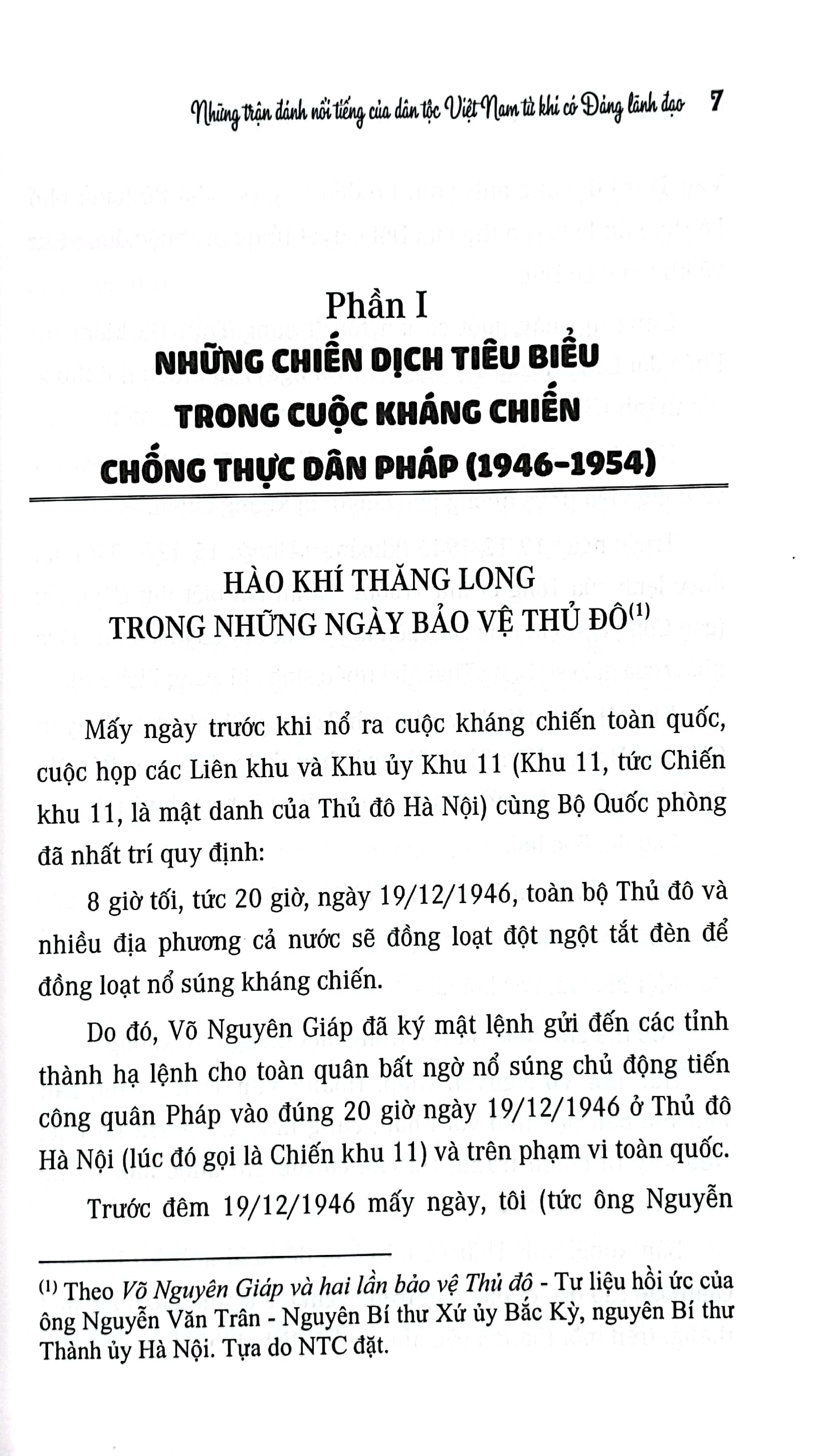 Những Trận Đánh Nổi Tiếng Của Dân Tộc Việt Nam Từ Khi Có Đảng Lãnh Đạo PDF