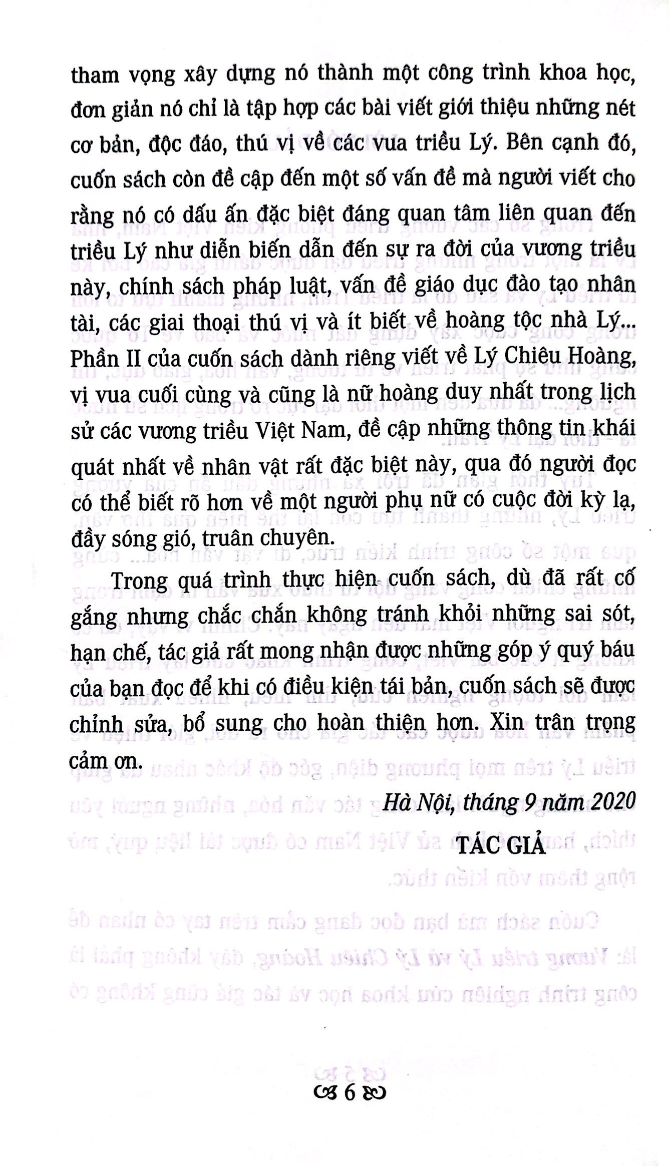 Vương Triều Lý Và Lý Chiêu Hoàng PDF