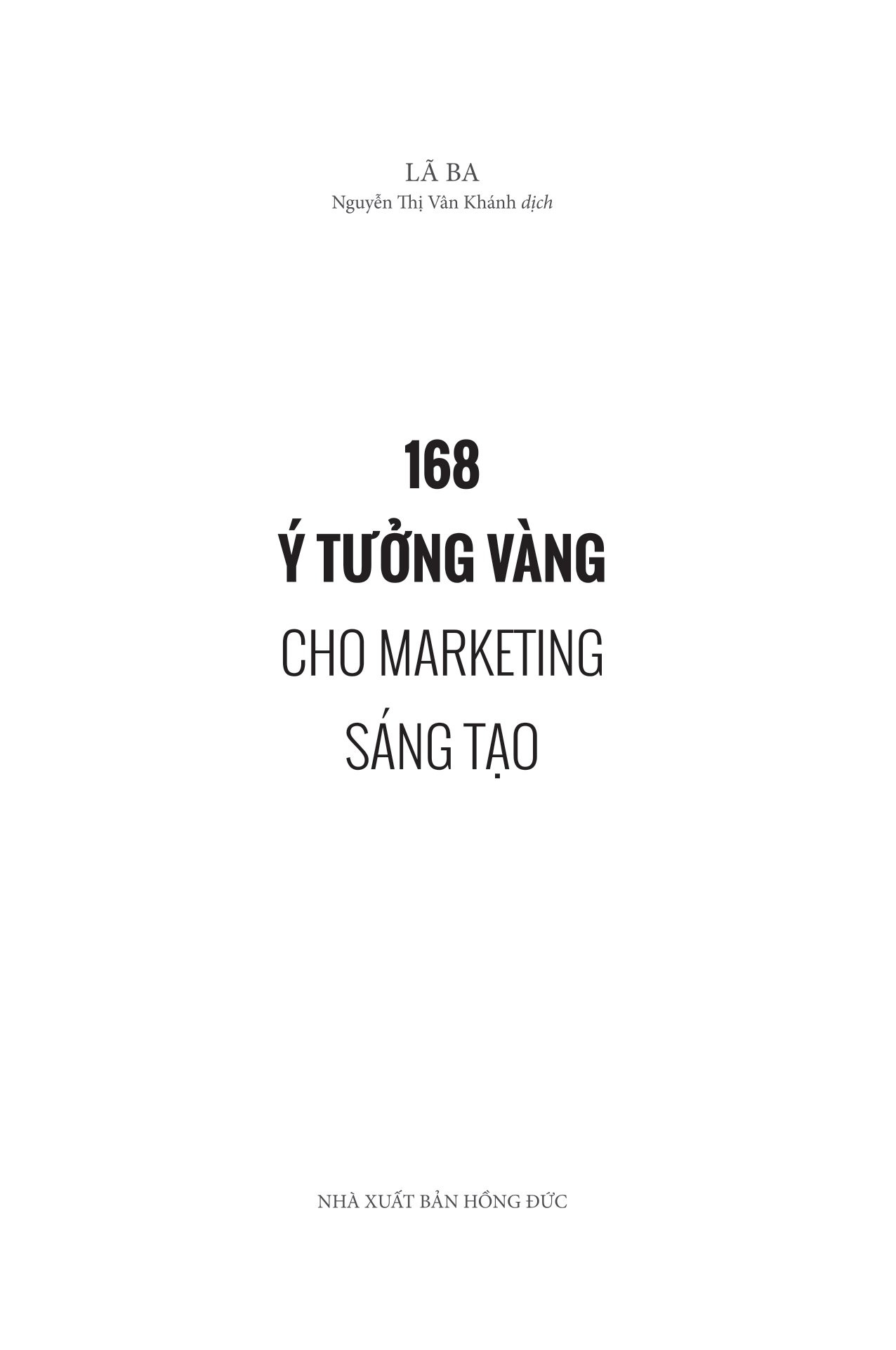 168 Ý Tưởng Vàng Cho Marketing Sáng Tạo PDF