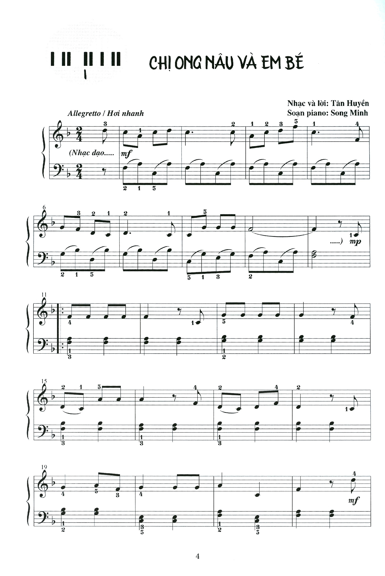 Những Nhạc Khúc Hay Và Dễ Soạn Cho Đàn Piano PDF