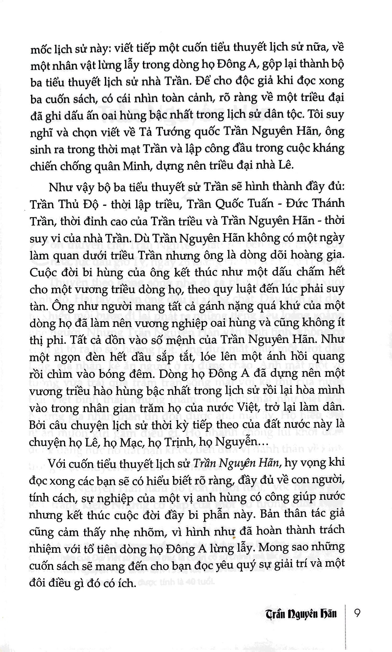 Tiểu Thuyết Lịch Sử - Trần Nguyên Hãn PDF