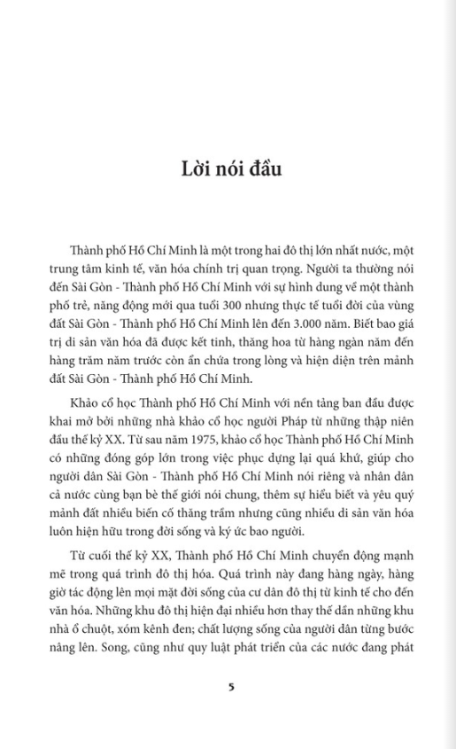 Đô Thị Sài Gòn - Thành Phố Hồ Chí Minh - Khảo Cổ Học Và Bảo Tồn Di Sản PDF