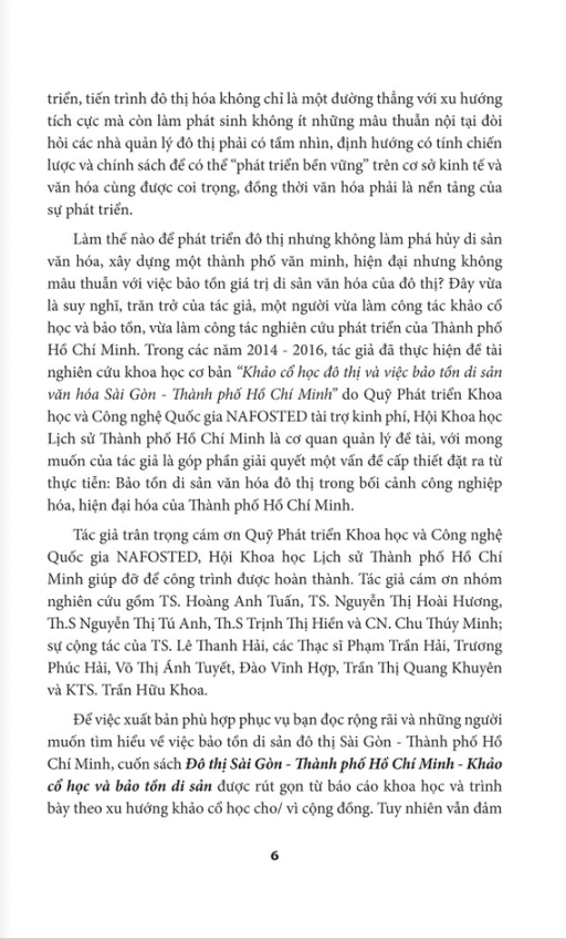 Đô Thị Sài Gòn - Thành Phố Hồ Chí Minh - Khảo Cổ Học Và Bảo Tồn Di Sản PDF