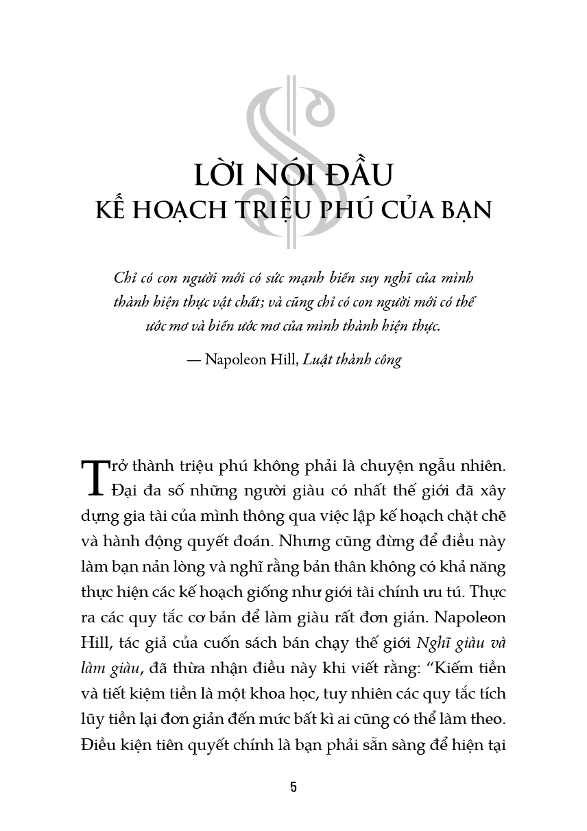 Tư Duy Triệu Phú - Ý Thức Về Tiền Và Biến Khát Vọng Thành Sự Giàu Sang PDF