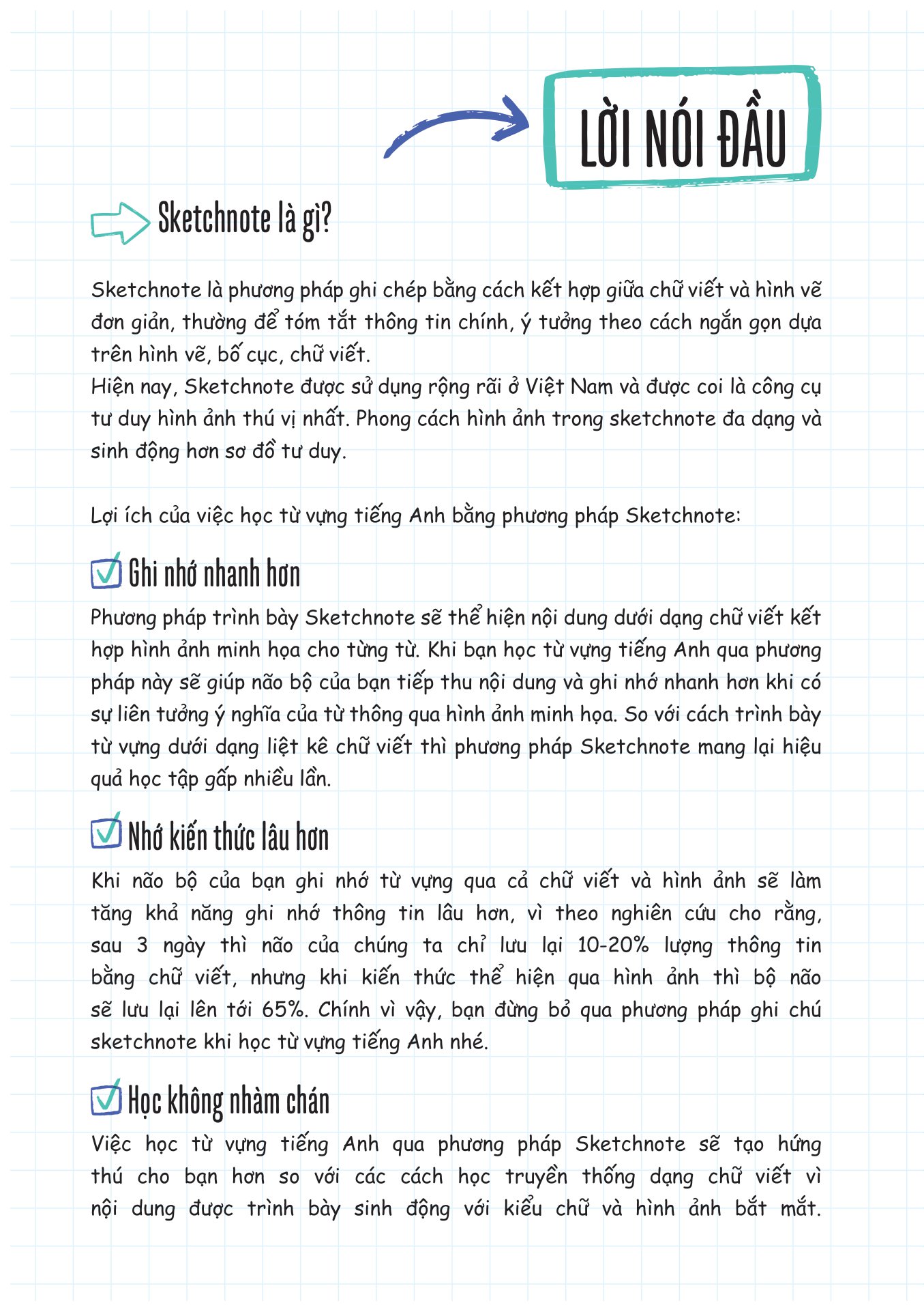 Sketchnote English Vocabulary PDF