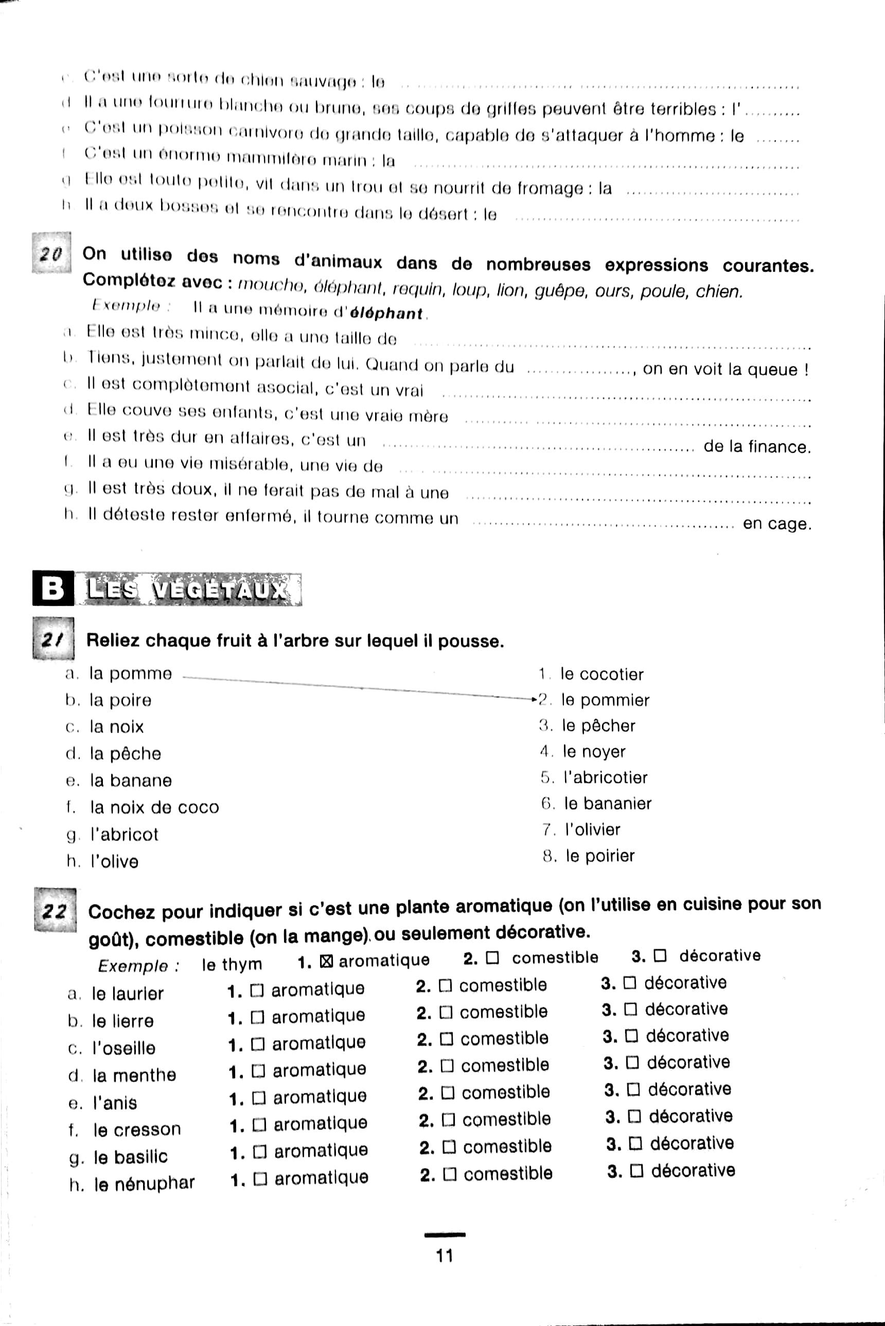 450 Nouveaux Exercices - Vocabulaire Niveau Intermediare PDF