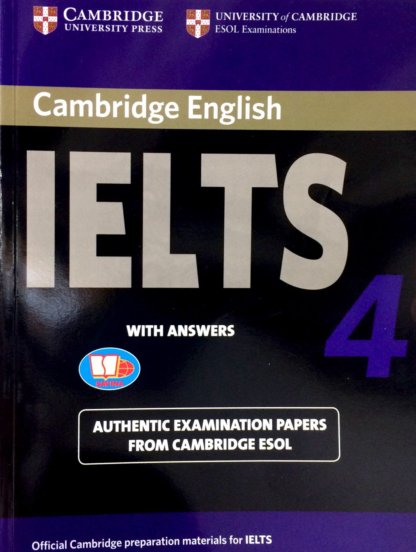 Cambridge IELTS 4 With Answers Savina PDF