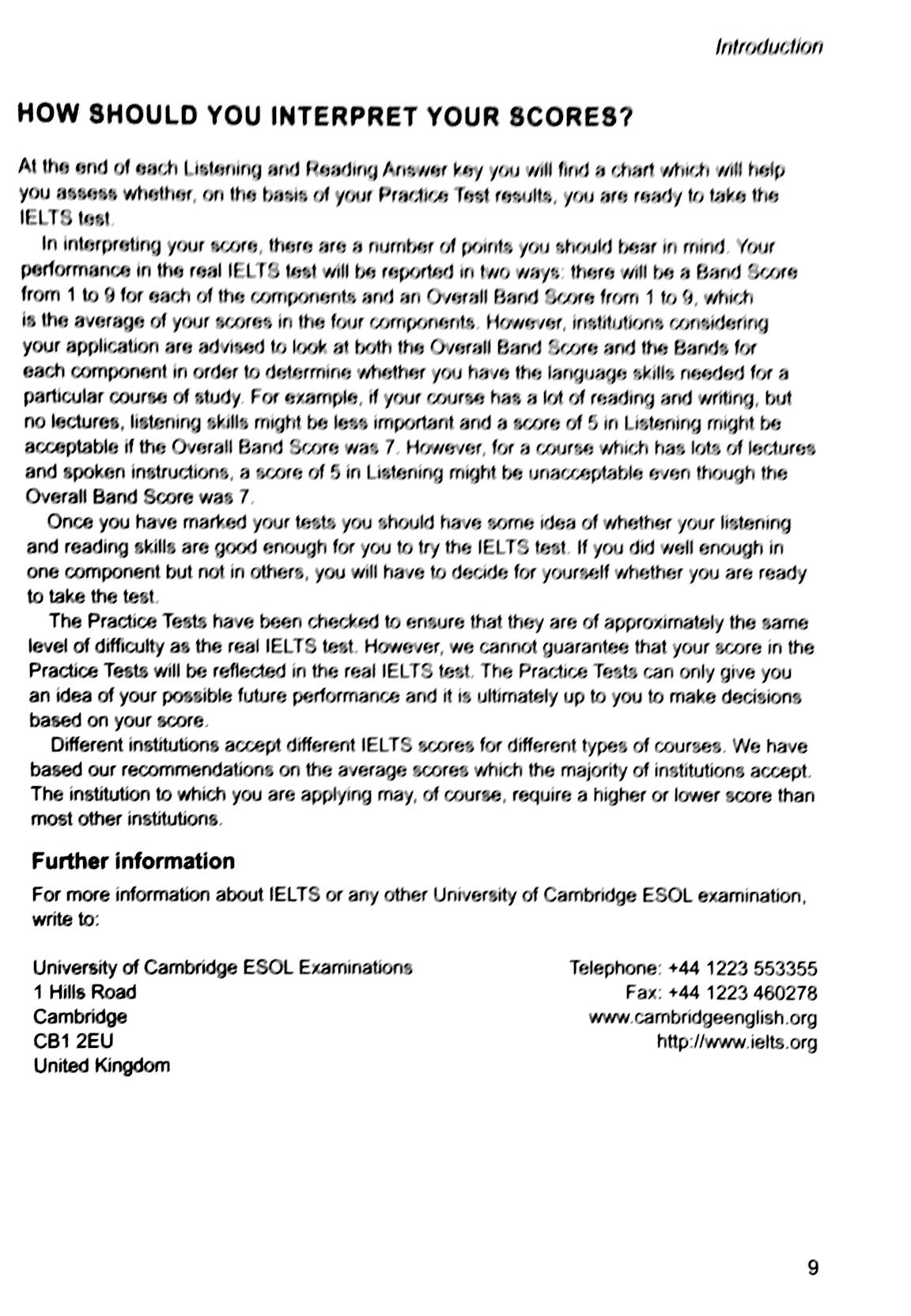 Cambridge Ielts 9 With Answers Savina PDF