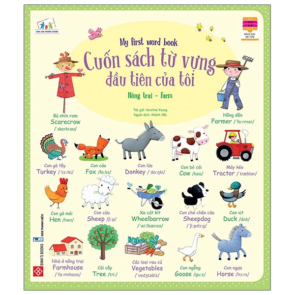 Cuốn Sách Từ Vựng Đầu Tiên Của Tôi - My First Word Book- Nông Trại - Farm PDF