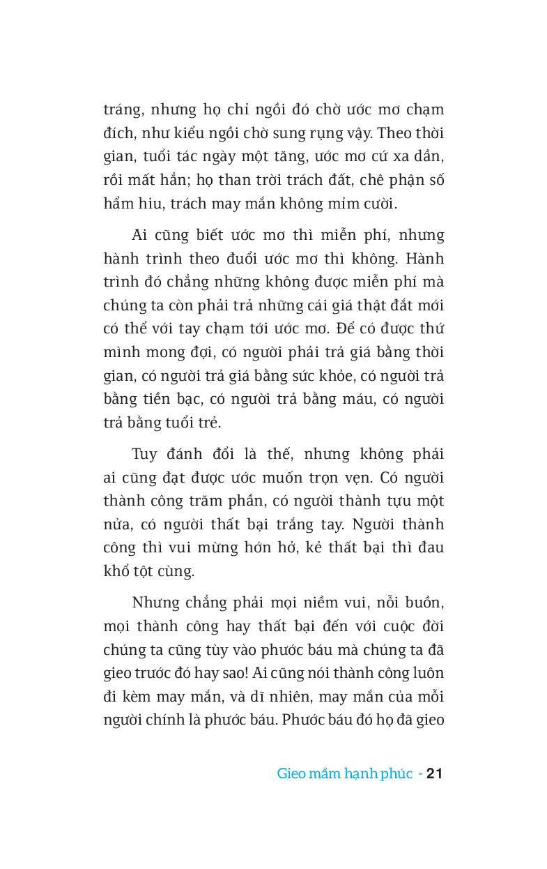 Gieo Mầm Hạnh Phúc PDF