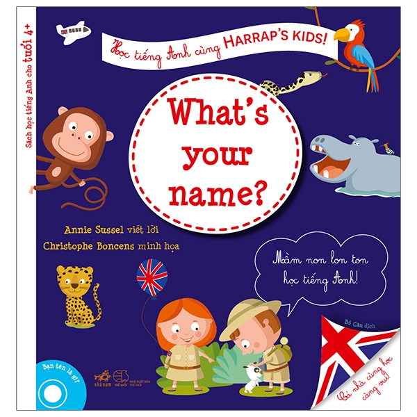 Học Tiếng Anh Cùng Harrap'S Kids: What'S Your Name? PDF