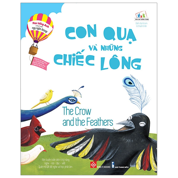 Học Tiếng Anh Cùng Truyện Ngụ Ngôn Aesop - Con Quạ Và Những Chiếc Lông - The Crow And The Feathers PDF