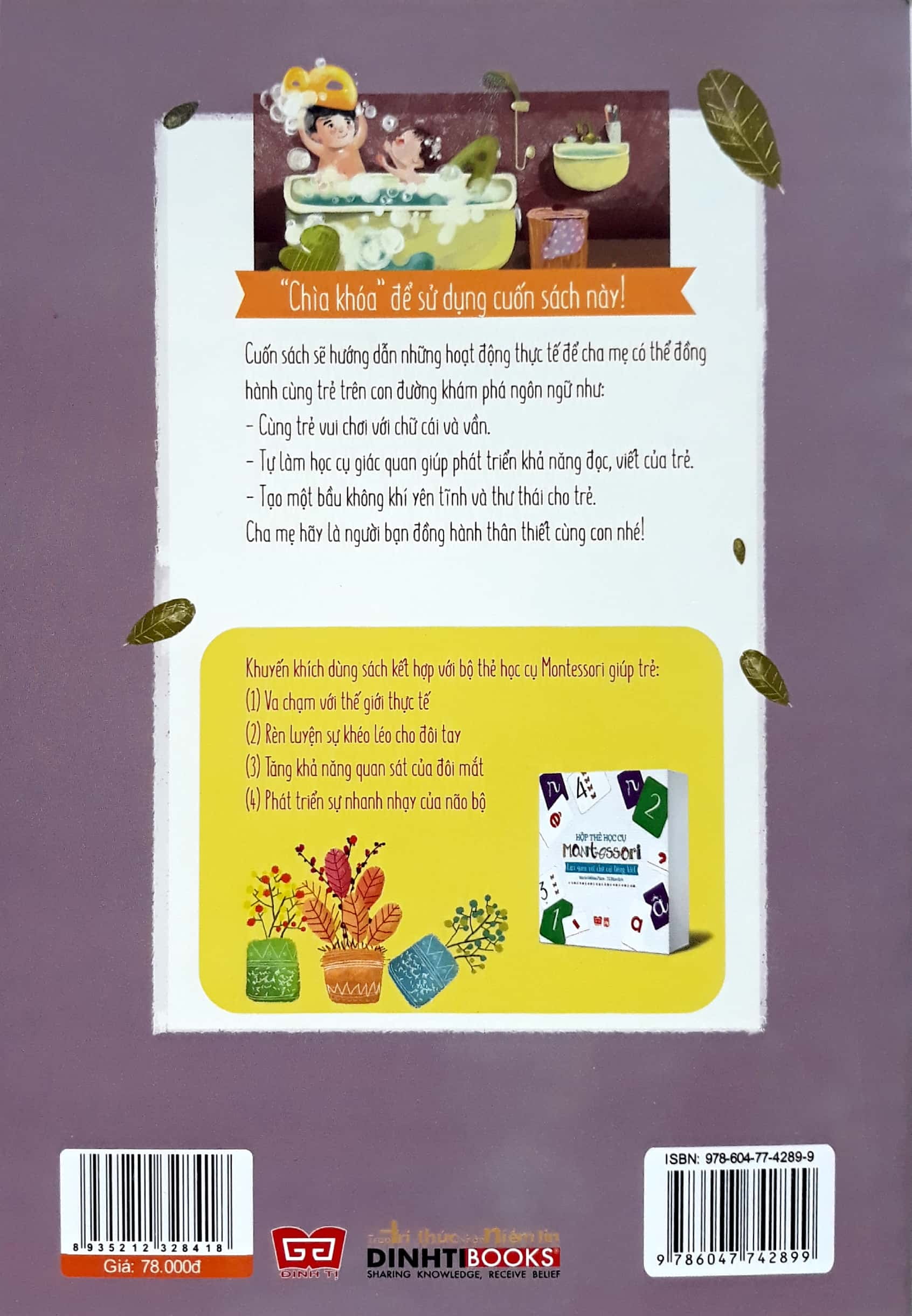 Học Montessori Để Dạy Trẻ Theo Phương Pháp Montessori - 100 Hoạt Động Montessori: Cha Mẹ Nên Chuẩn Bị Cho Trẻ Tập Đọc Và Viết Như Thế Nào? PDF