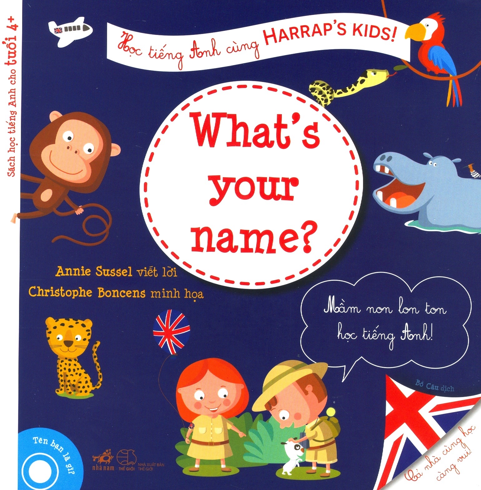 Học Tiếng Anh Cùng Harrap'S Kids: What'S Your Name? PDF