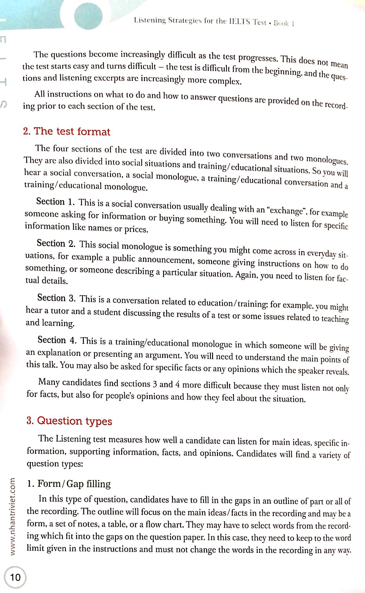 Listening Strategies For The IELTS Test - Book 1 PDF