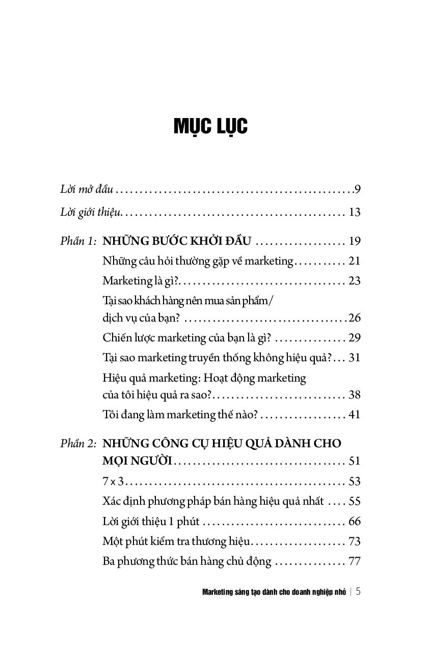 Marketing Sáng Tạo Dành Cho Doanh Nghiệp Nhỏ 2018 PDF