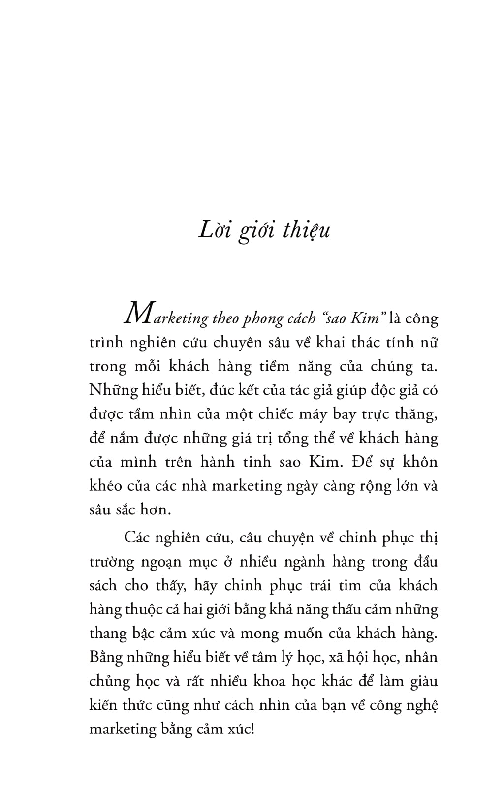 Marketing Theo Phong Cách Sao Kim 2018 PDF