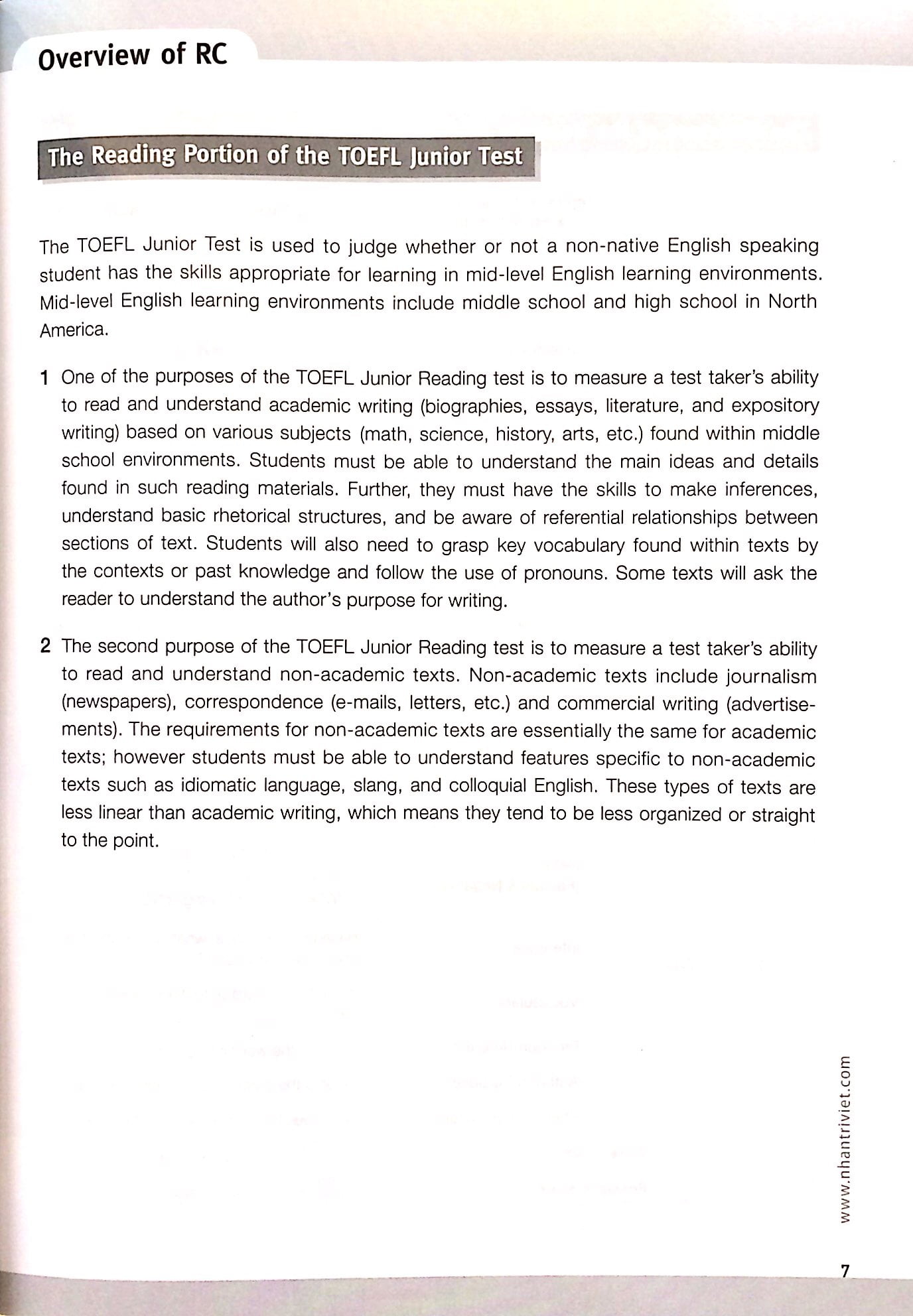 Master TOEFL Junior - Advanced Level B2 Kèm CD PDF