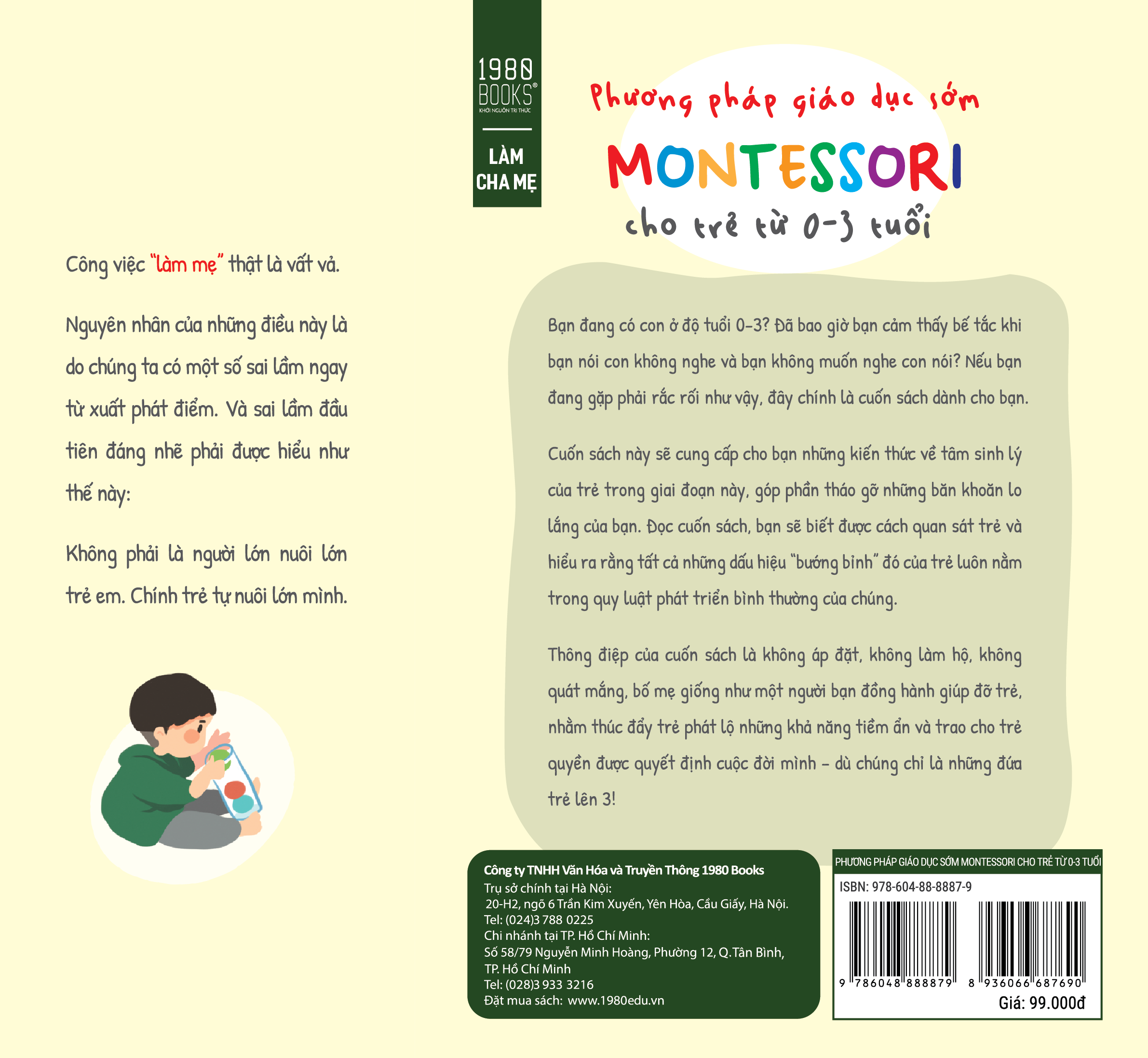 Phương Pháp Giáo Dục Sớm Montessori Cho Trẻ Từ 0 - 3 Tuổi PDF
