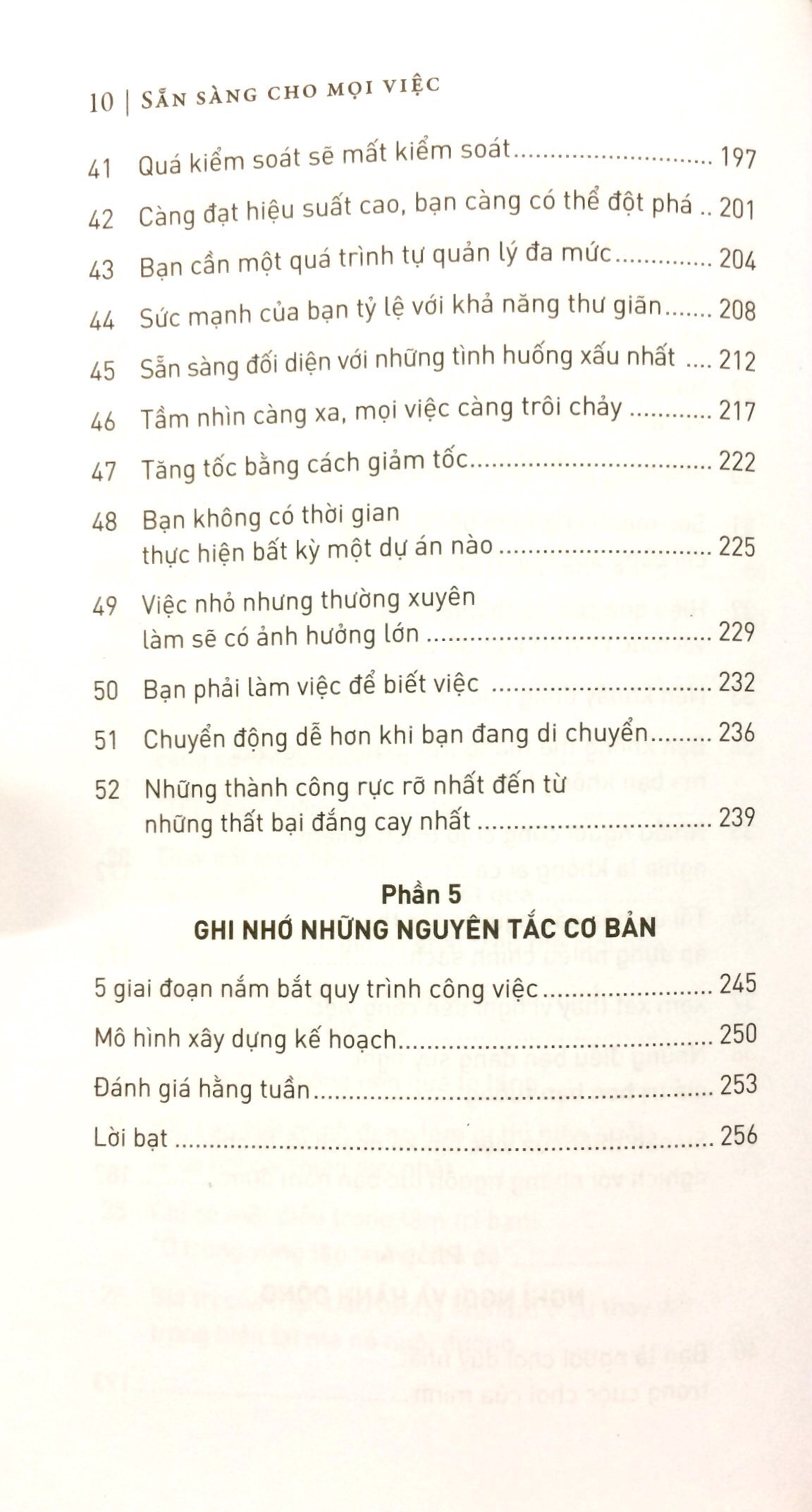 Sẵn Sàng Cho Mọi Việc 2018 PDF