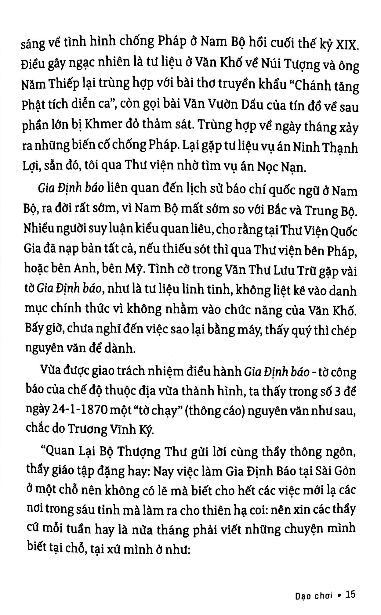 Sơn Nam - Dạo Chơi Tuổi Già TB 2018 PDF