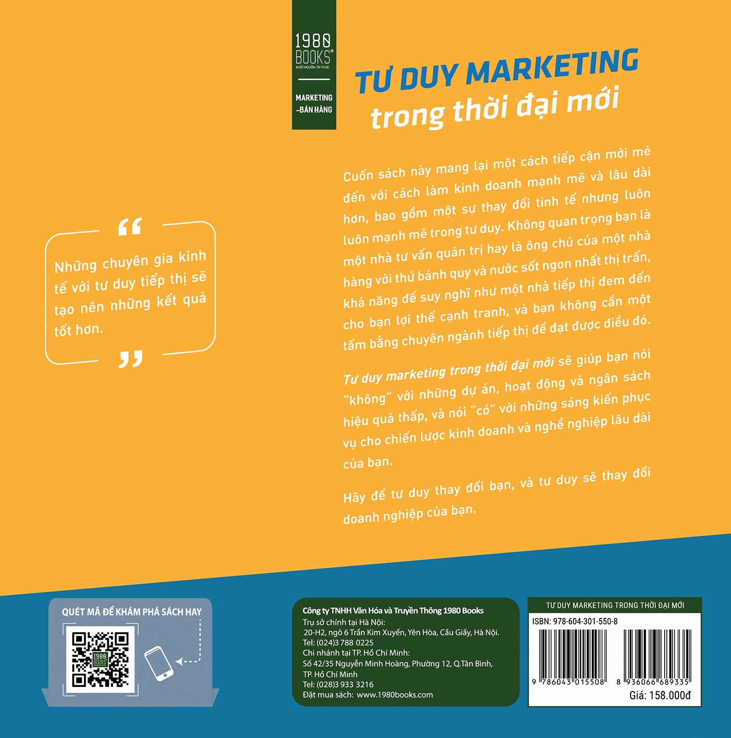 Tư Duy Marketing Trong Thời Đại Mới PDF