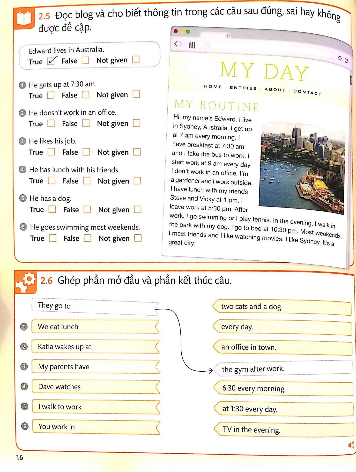 Tiếng Anh Cho Mọi Người - English For Everyone - Level 2 Beginner - Practice Book Kèm CD PDF