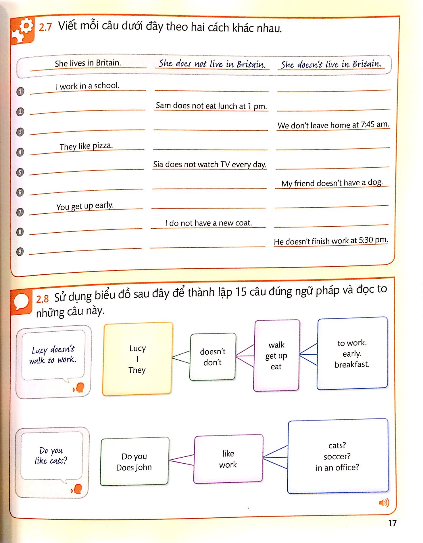 Tiếng Anh Cho Mọi Người - English For Everyone - Level 2 Beginner - Practice Book Kèm CD PDF