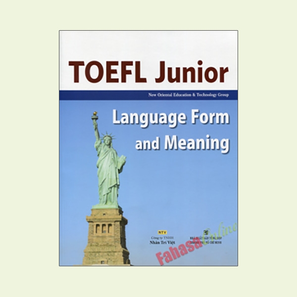 Toefl Junior Language Form And Meaning PDF