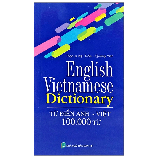 Từ Điển Anh Việt 100.000 Từ PDF