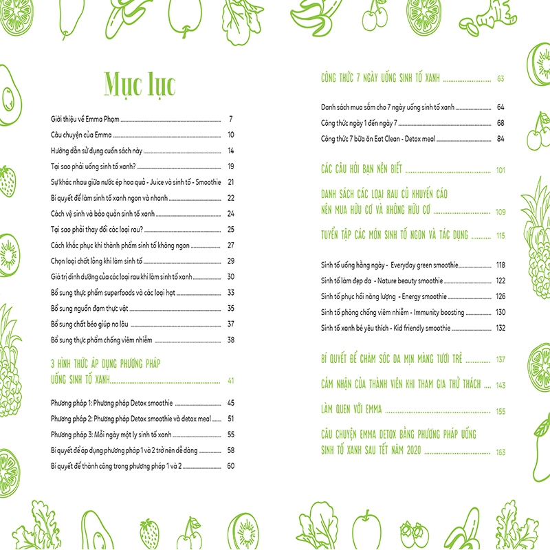 Green Smoothies - Giảm Cân, Làm Đẹp Da, Tăng Cường Sức Đề Kháng Với 7 Ngày Uống Sinh Tố Xanh PDF