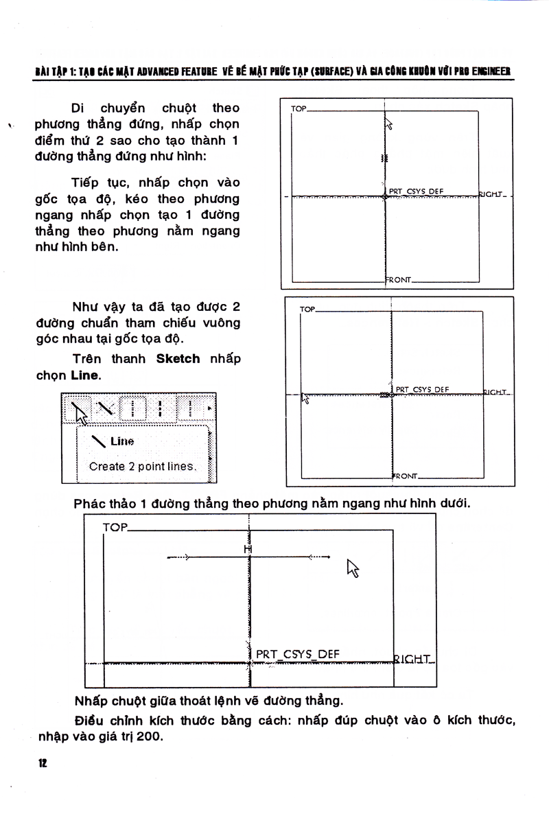 Vẽ Bề Mặt Phức Tạp Surface Và Gia Công Khuôn Với Pro Engineer PDF