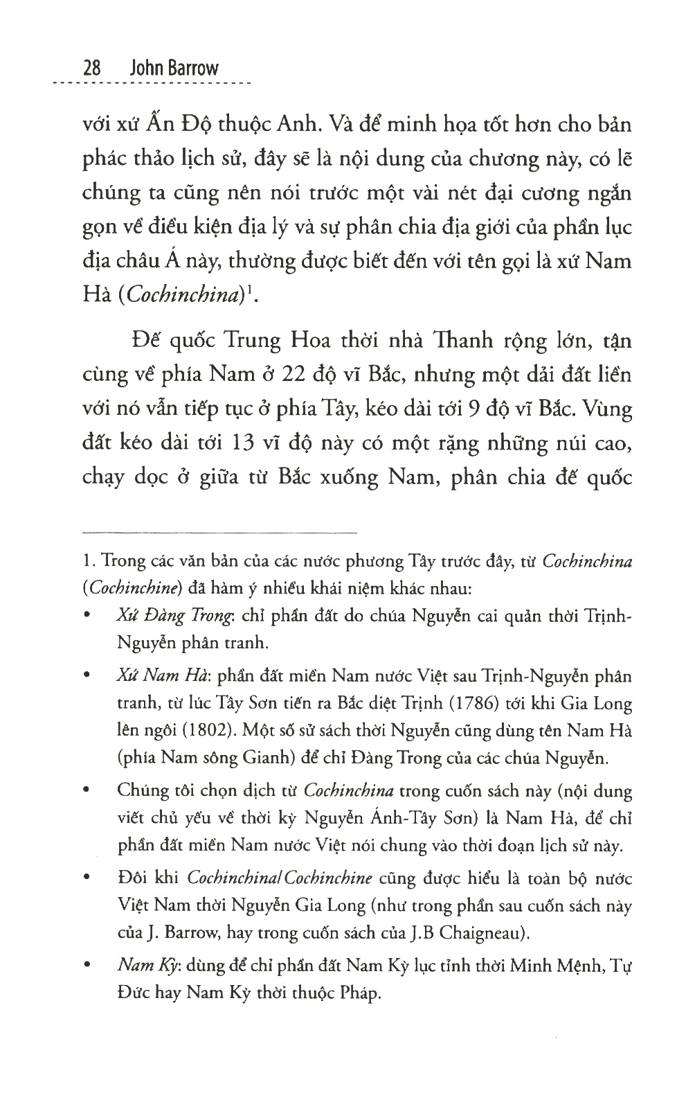 Một Chuyến Du Hành Đến Xứ Nam Hà 1792-1793 PDF